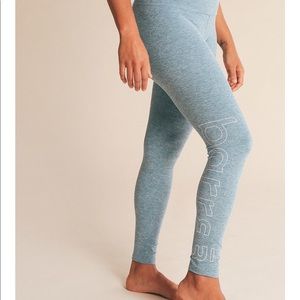 B3/BEYOND YOGA HIGH WAISTED SPACEDYE MIDI LEGGING